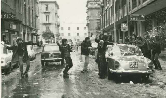 Dalla nevicata del 56 a quella del 2017: tutte le volte che Bari si  tinta di bianco